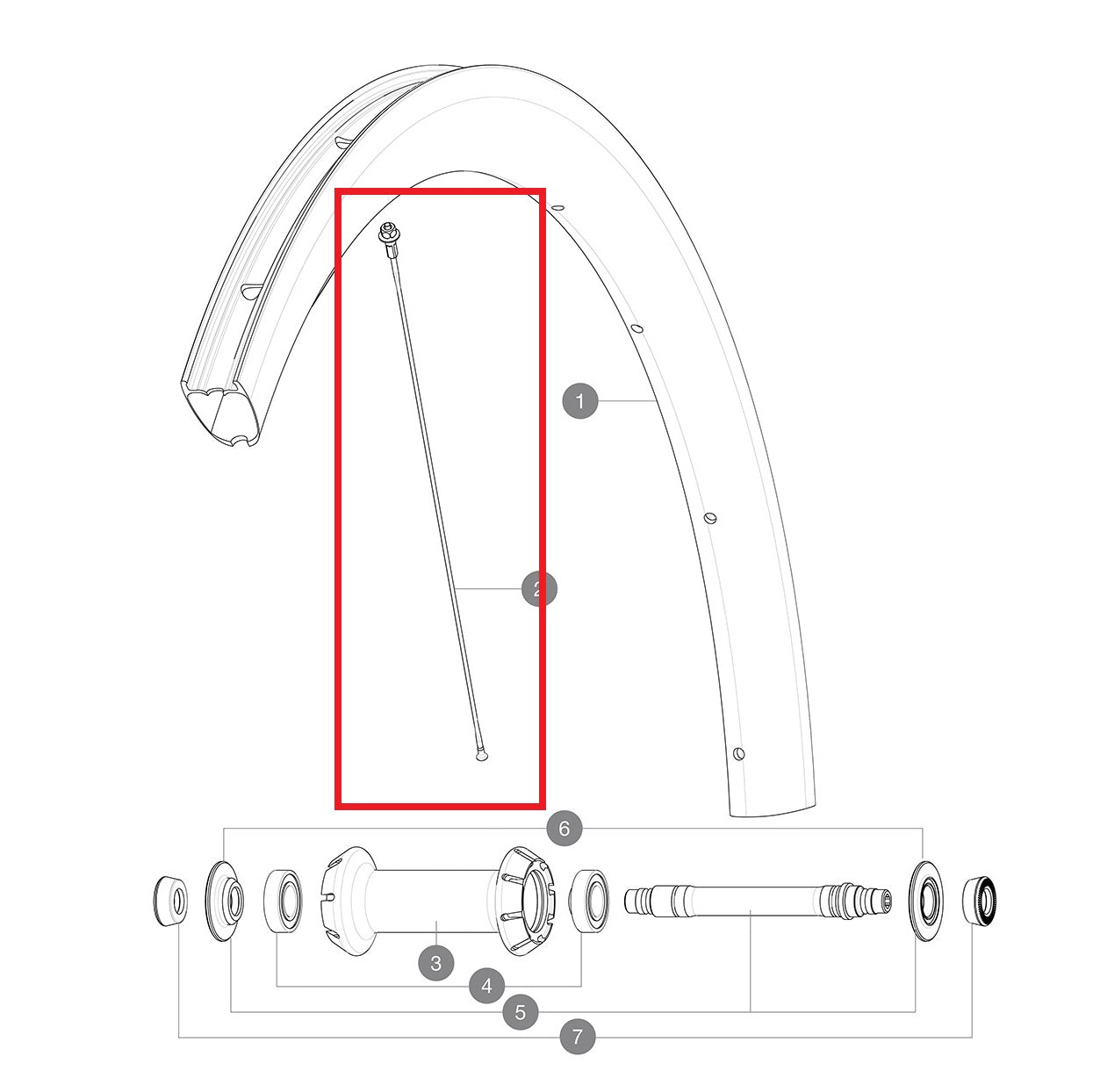 KIT 12 DS COSMIC PRO CARB SL T/UST/UST DISC/C/C DISC BUTTED AERO ROESTVRIJ SPAAK 260 + ALU NIPPL.WASH