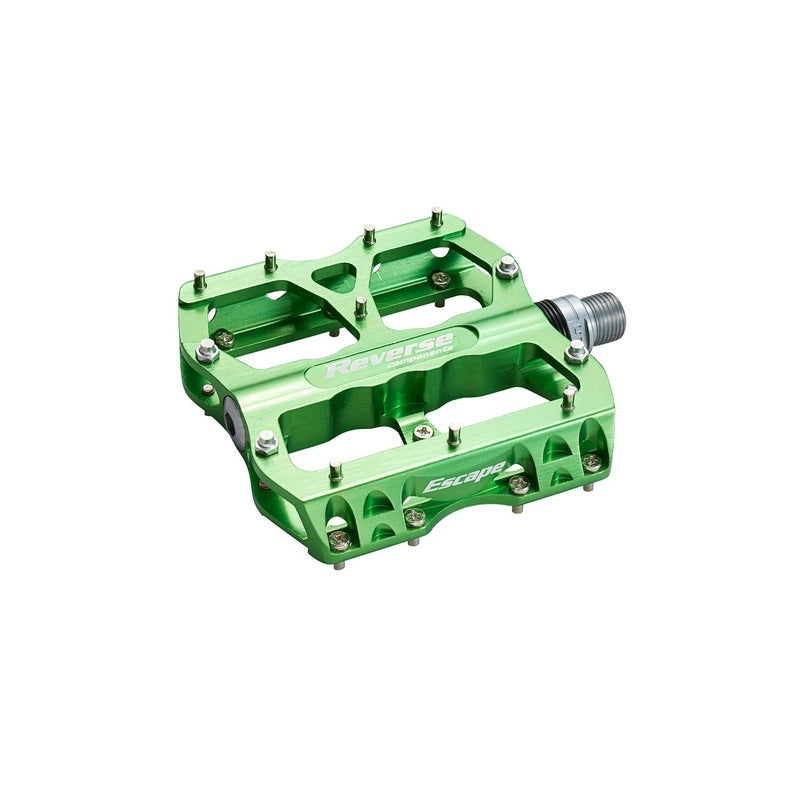 REVERSE COMPONENTS ESCAPE platte pedalen Lichtgroen