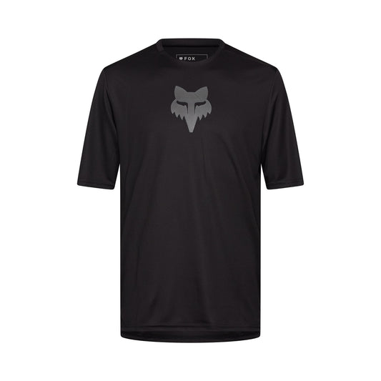 FOX RANGER FOX HEAD Korte Mouw Jersey Zwart