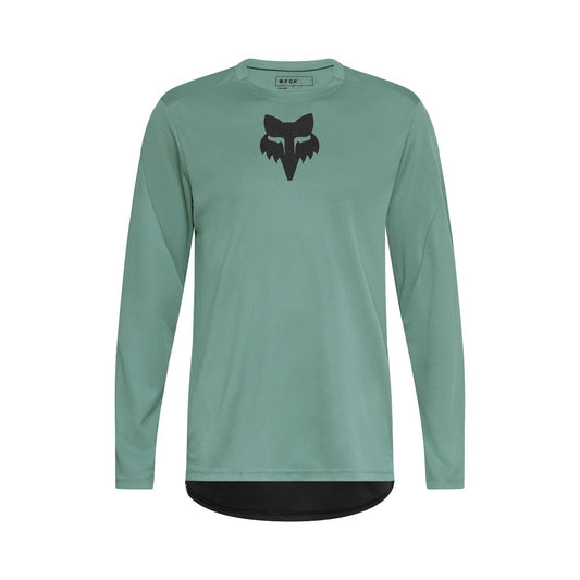 FOX RANGER FOX HEAD Lange Mouw Jersey Groen