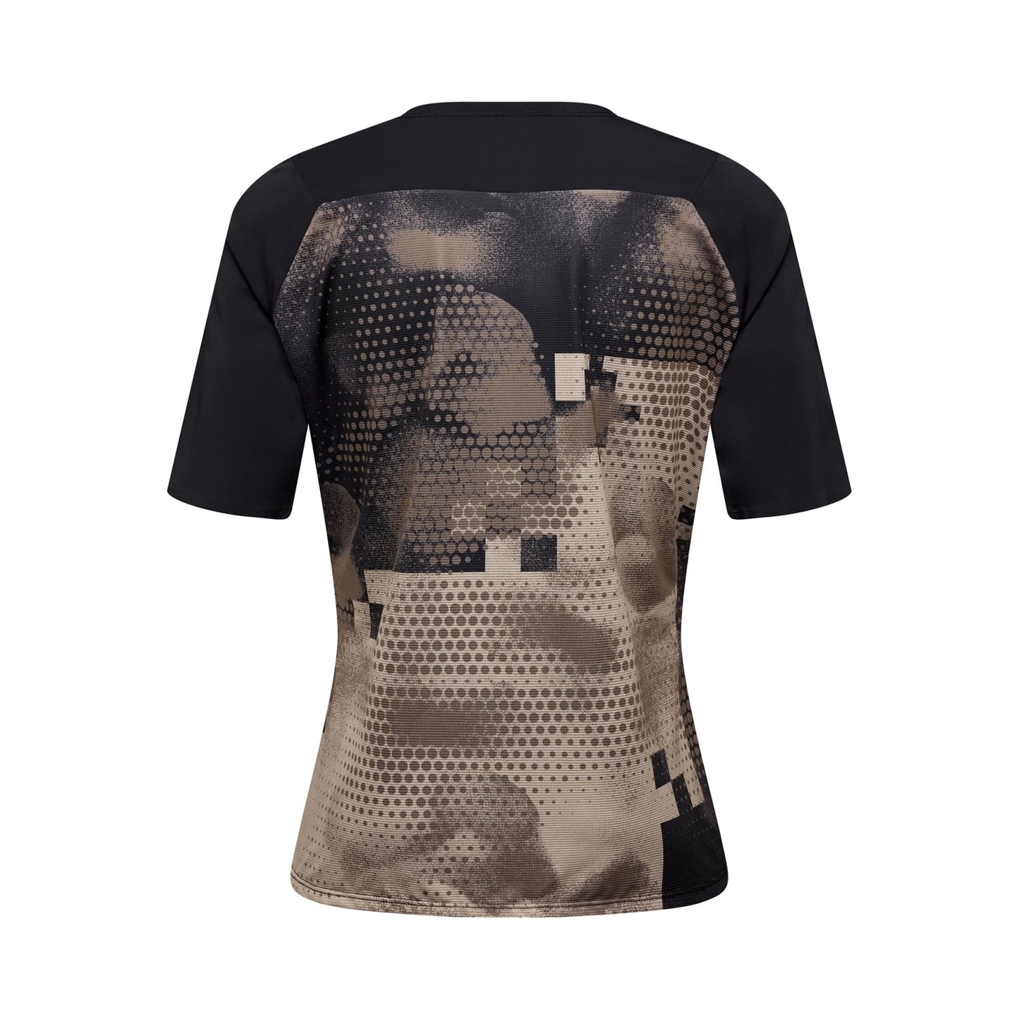 FOX FLEXAIR ASCENT PULSE Korte Mouw Jersey Zwart 2025