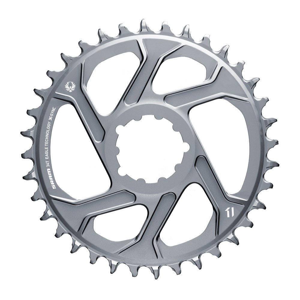 Plateau Mono SRAM  EAGLE X-SYNC 2 BOOST 11/12V Direct Mount Offset 3mm Gris