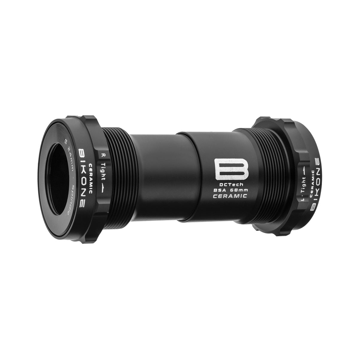 Boîtier de Pédalier BIKONE BSA Céramique Axe 24mm