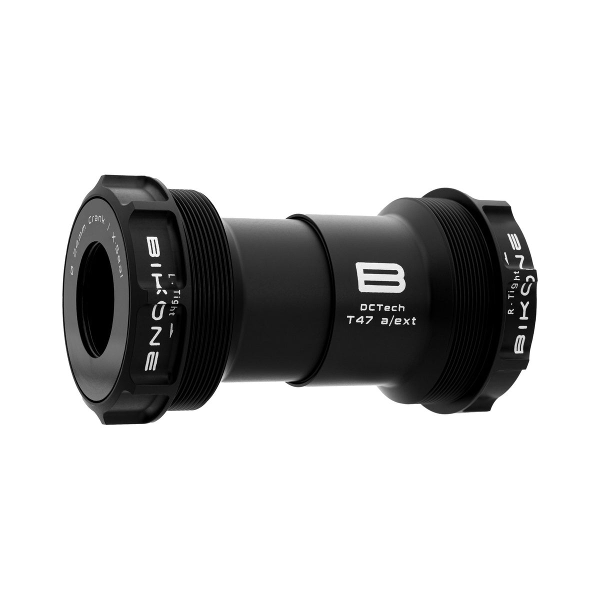 BIKONE T47 externe stalen trapas met as van 30 mm