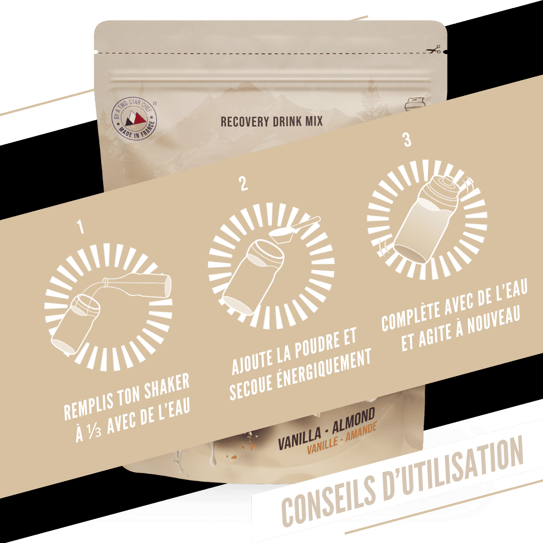 BAOUW RECOVERY Drink (500g) Vanille Amandel