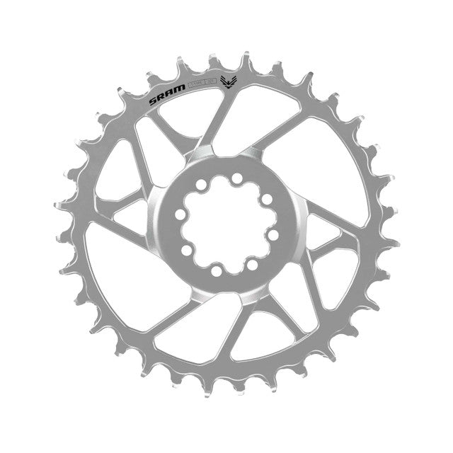 SRAM EAGLE 90 T-TYPE Boost 12V DM Offset 3mm Zilver Mono Kettingblad