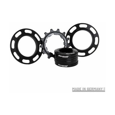 REVERSE COMPONENTS EXPERT Single Speed Kit voor HG Body Zwart