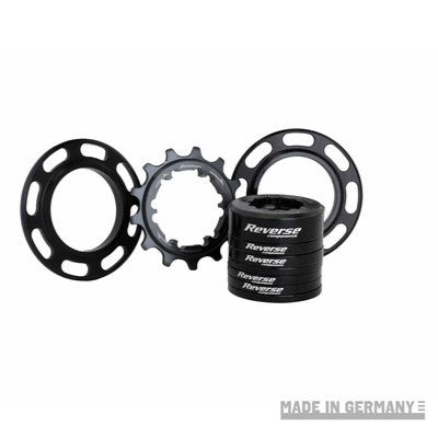 REVERSE COMPONENTS EXPERT Enkelvoudige snelheidsset voor Microspline-body zilver