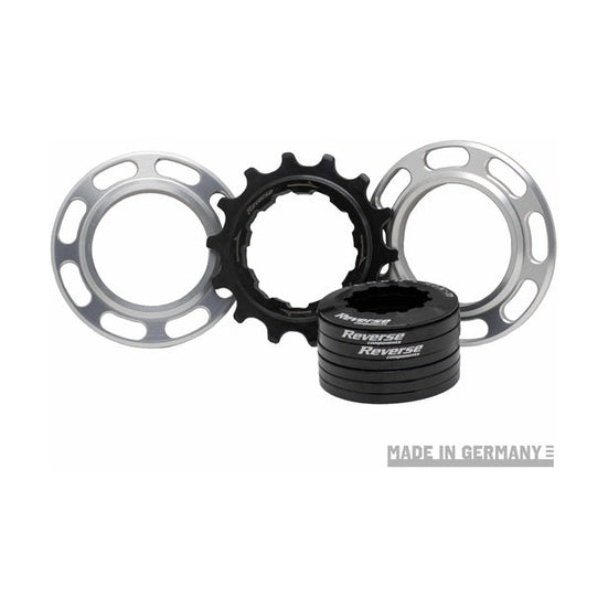 REVERSE COMPONENTS EXPERT Single Speed Kit voor HG Body Zilver
