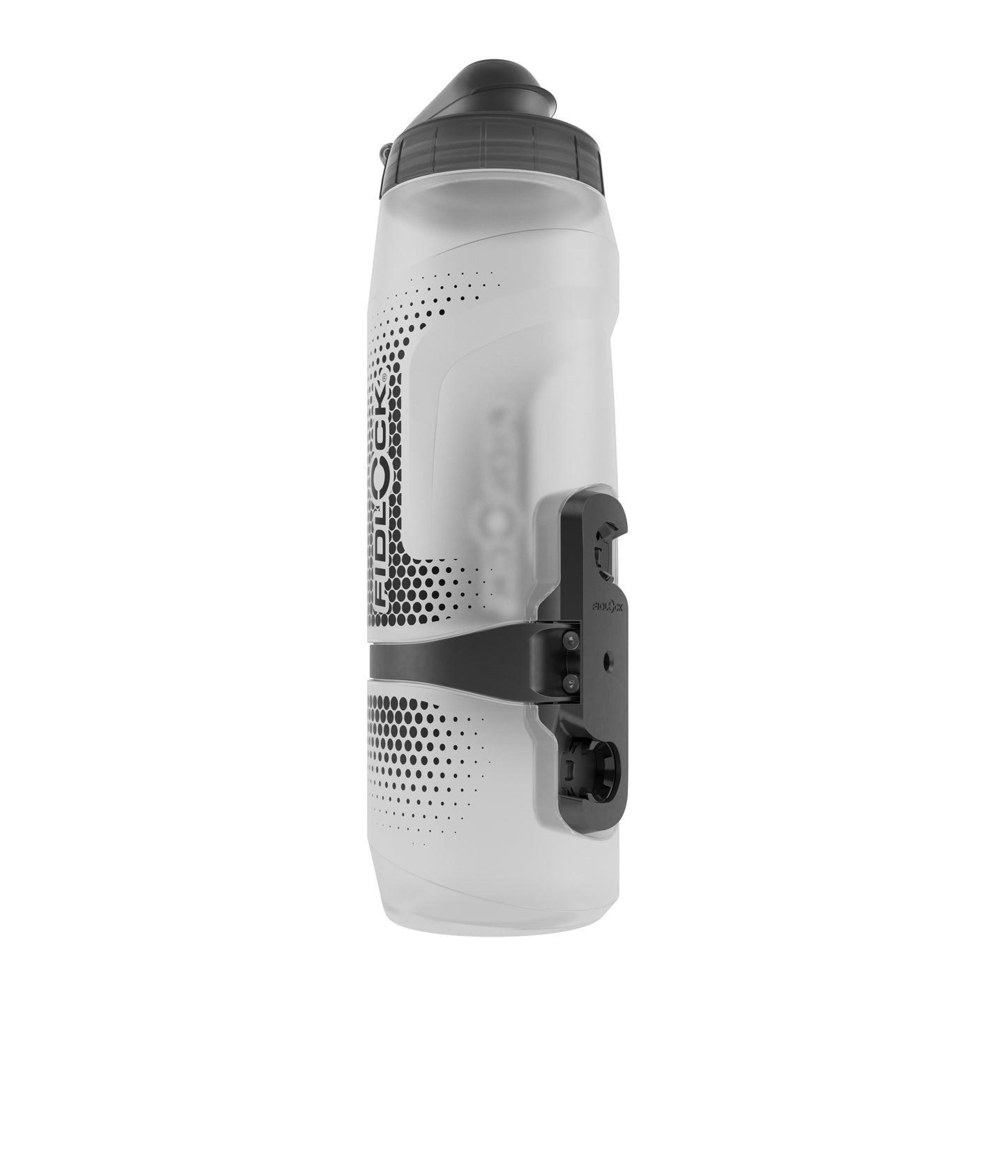Fles- en bidonhouderset FIDLOCK TWIST BIKE BASE 800 ml Transparant