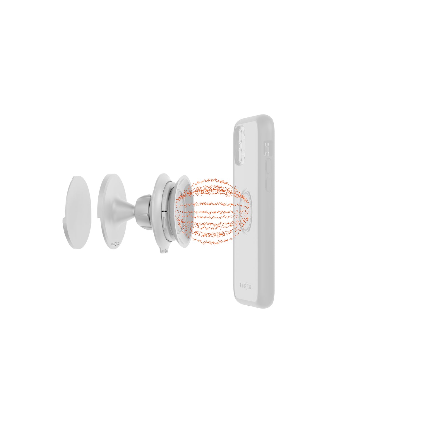 Muurbeugel FIDLOCK VACUUM Wit