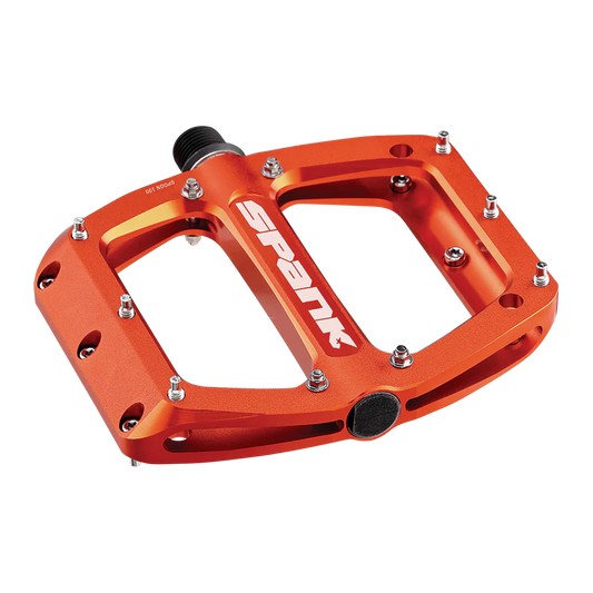 SPANK SPOON REBOOT L Oranje platte pedalen