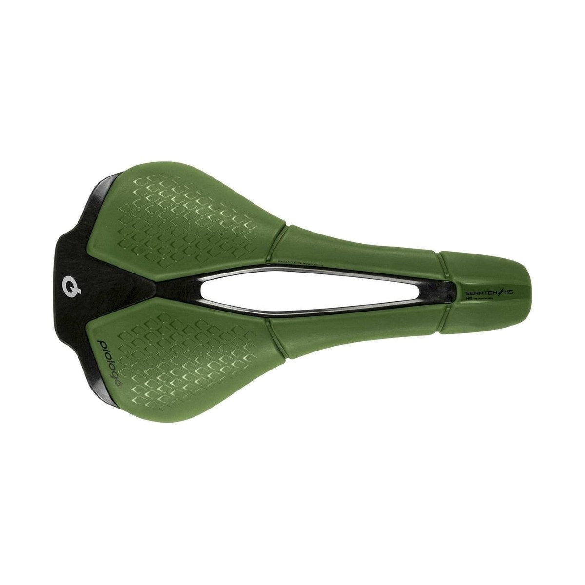 Zadel PROLOGO SCRATCH M5 PAS Rails Tirox Groen