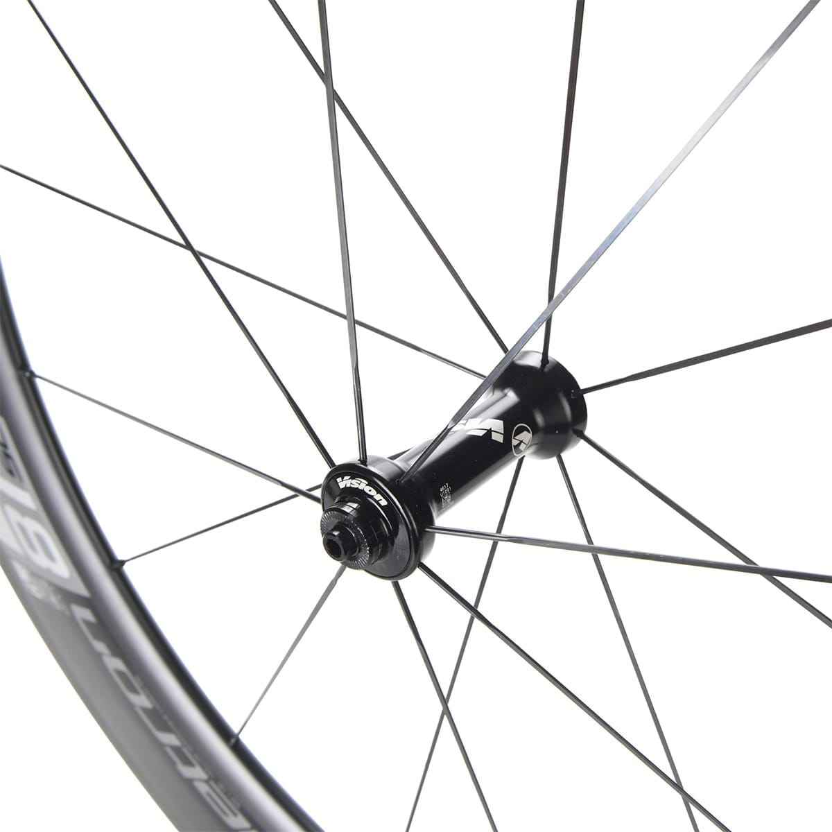 Paar VISION METRON 81 SL wielen met banden