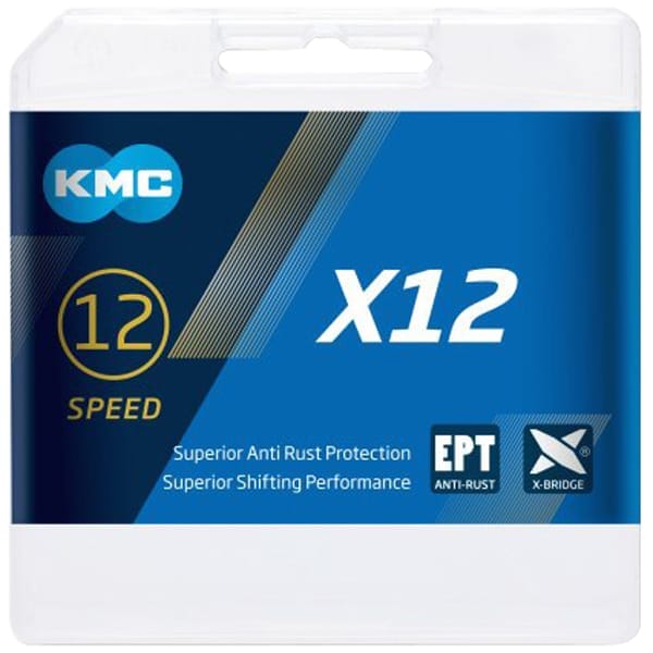 Chaîne 12V KMC X12 EPT Argent