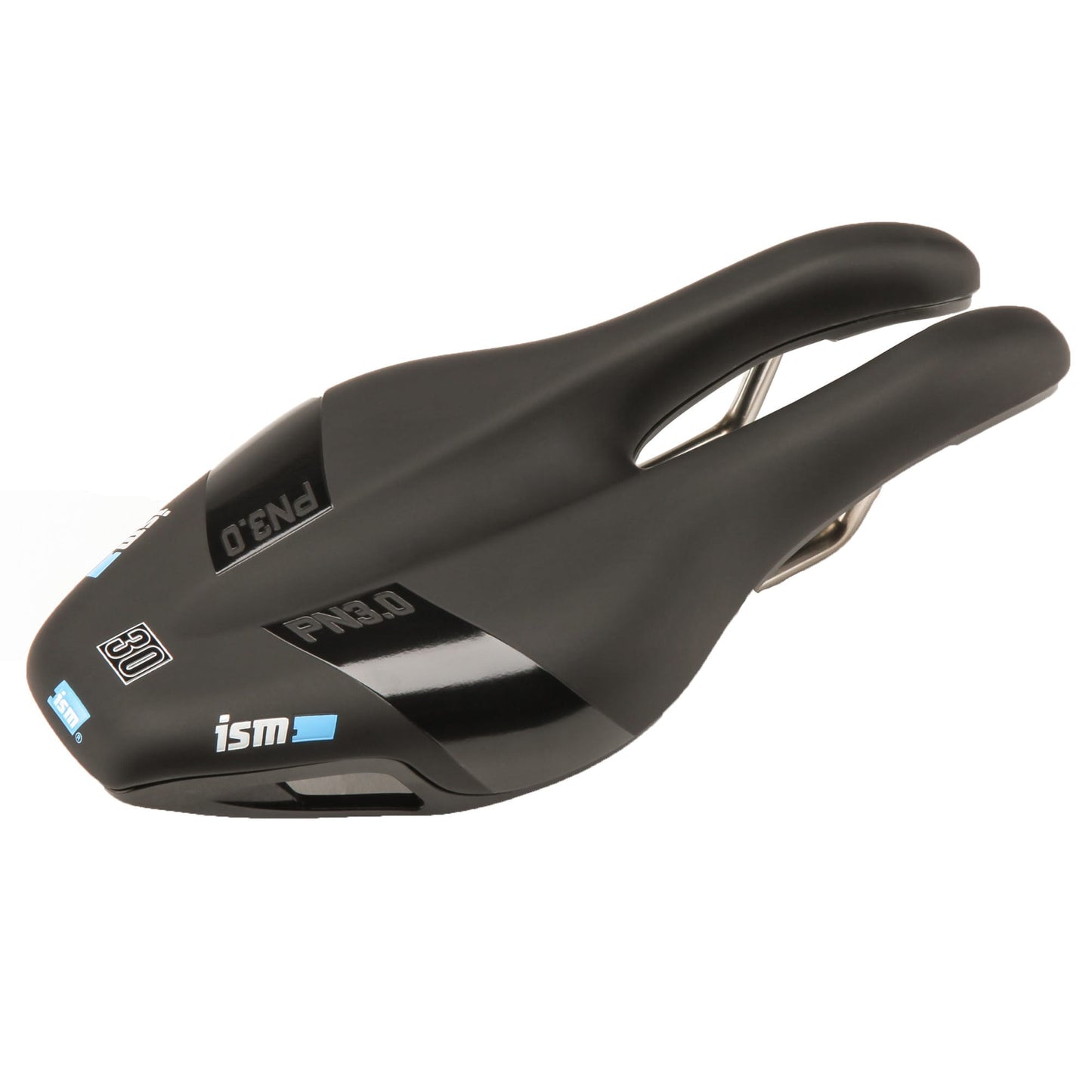 Selle ISM PN 3.0 120mm Rails Inox Noir