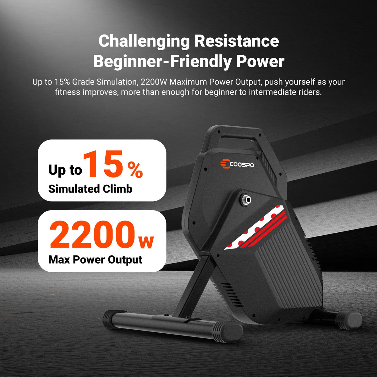 COOSPO T10 Home Trainer Connecté