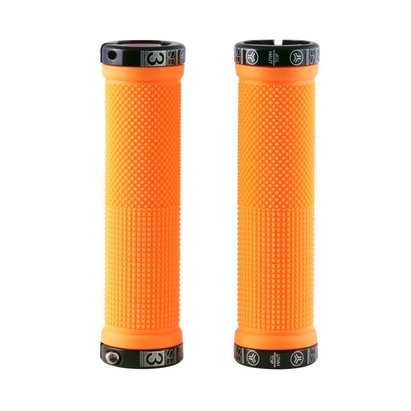 Grips SB3 KHEOPS Lock-On 129 mm Orange Fluo