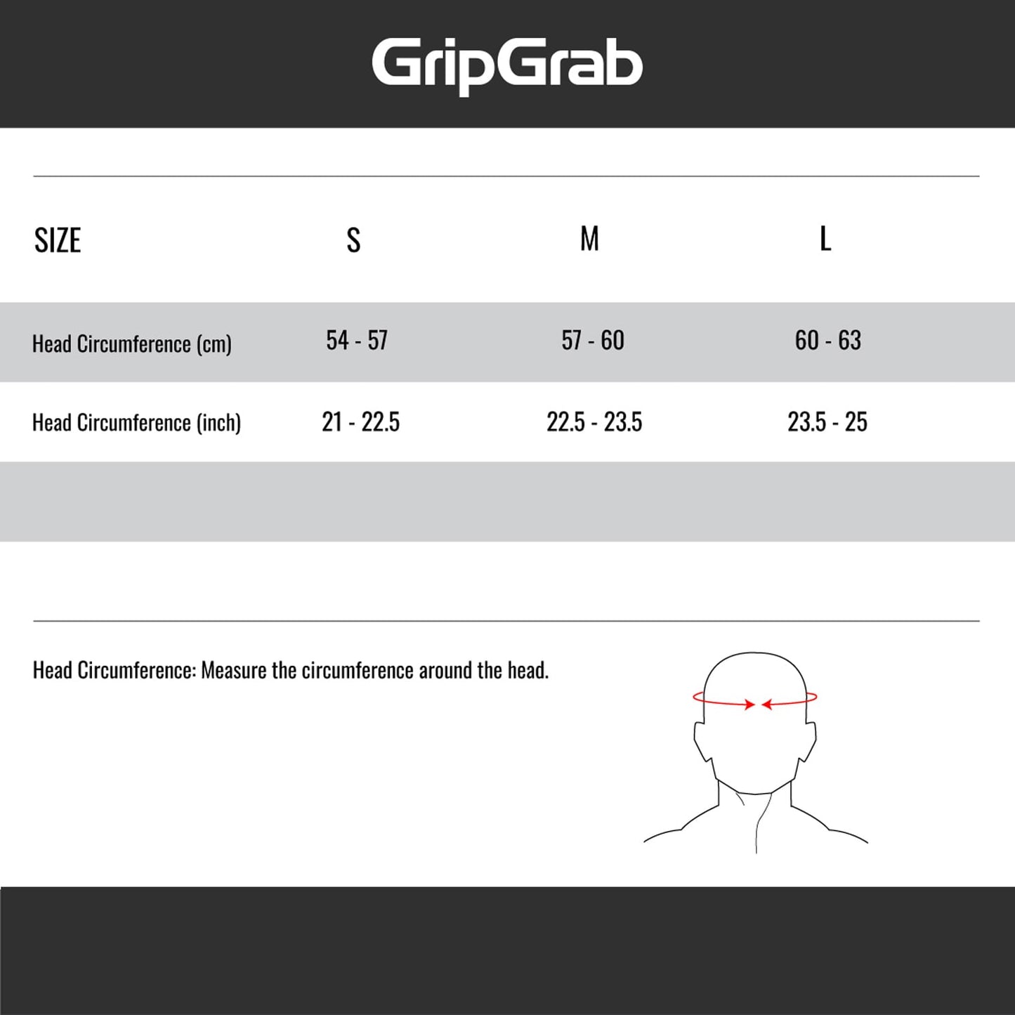 Bonnet Sous Casque GRIPGRAB THERMO Noir