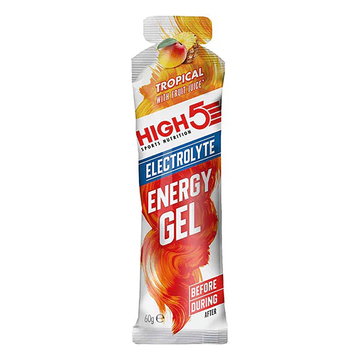 Energiegel HIGH5 ENERGY ELECTROLYTE (60g) Tropical