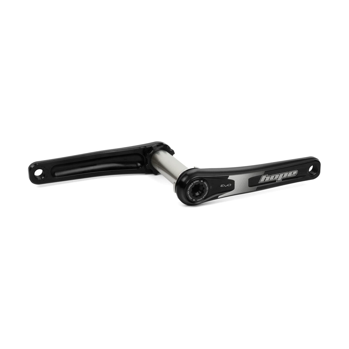 Crankstel HOPE EVO Trapas 83 mm (Zonder Ster) Zwart