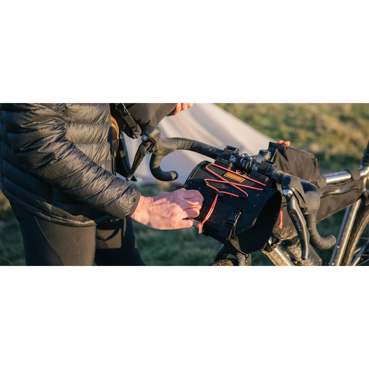 Sacoche de Guidon RESTRAP BAR BAG 14 L Orange