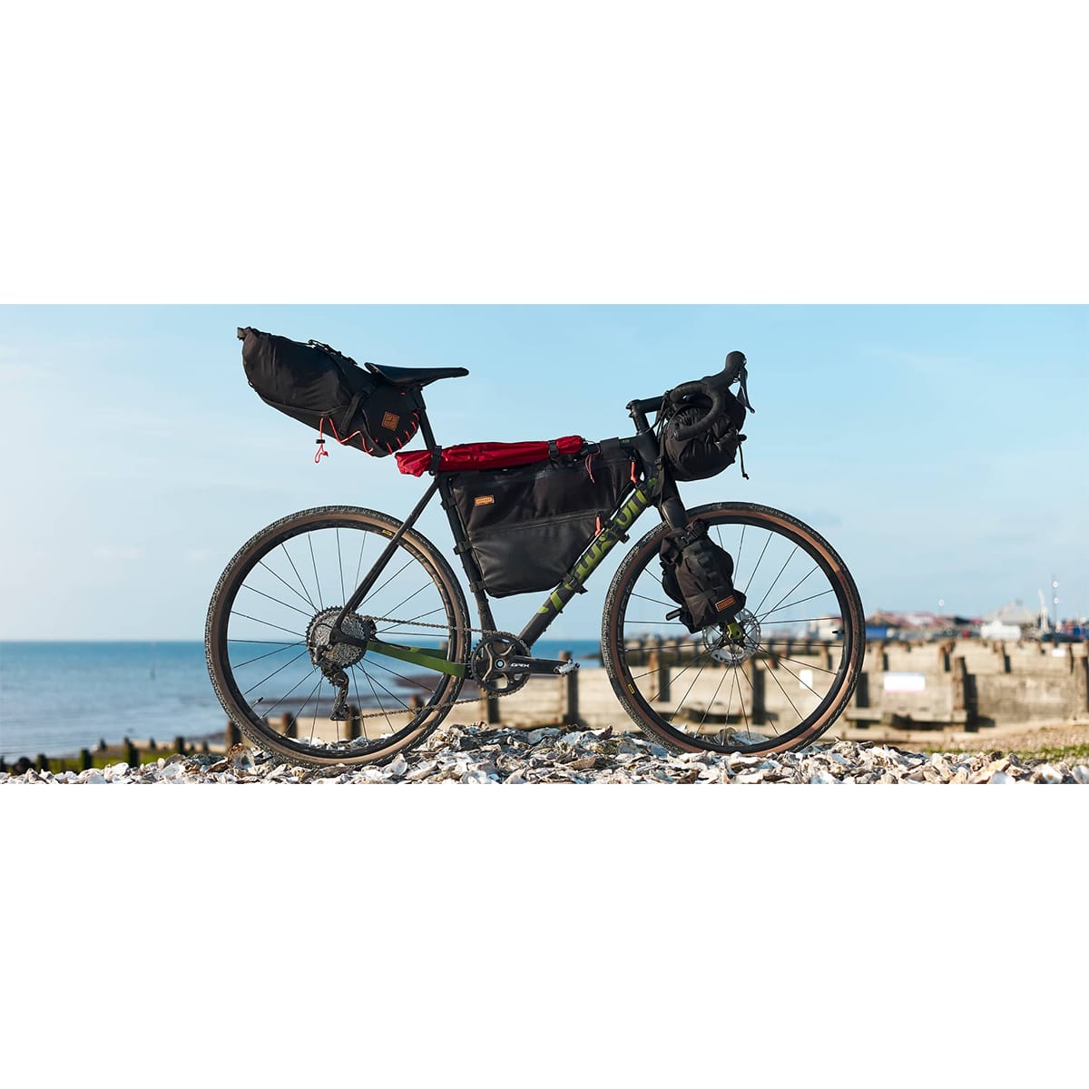 Sacoche de Cadre RESTRAP FULL FRAME BAG LARGE 9 L Noir