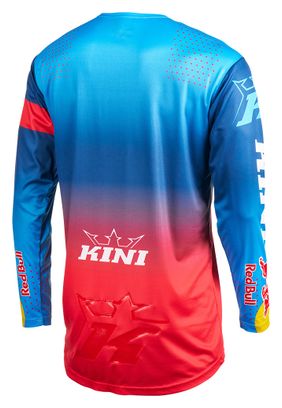 O'NEAL MXC Kini Red Bull 2.0-shirt met lange mouwen blauw/rood - achteraanzicht