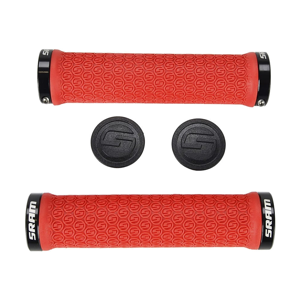 Grips SRAM Lock-On 130mm Rood
