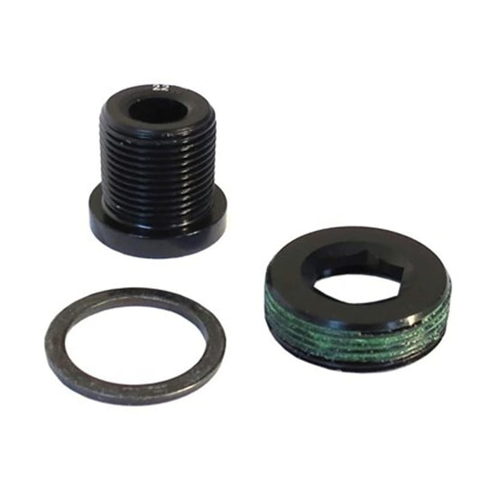 SRAM M15/M22 zelfuitdraaiende crankschroef voor GXP crankstel zwart