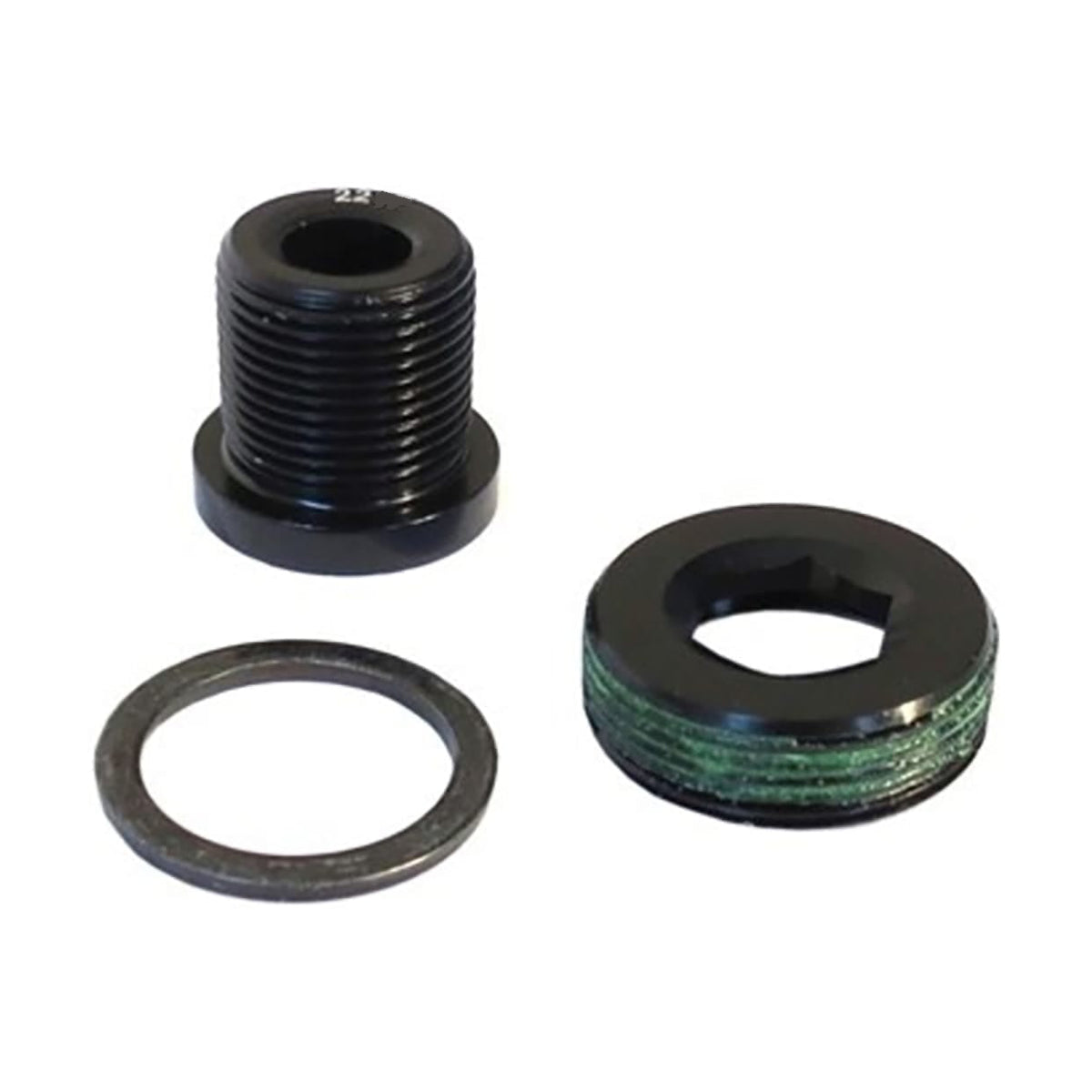 Vis de Manivelle Auto-Extractrice SRAM M15/M22 pour Pédalier GXP Noir