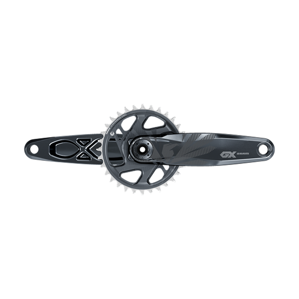 Pédalier Mono 11/12V SRAM GX EAGLE FAT BIKE 4" DUB Gris