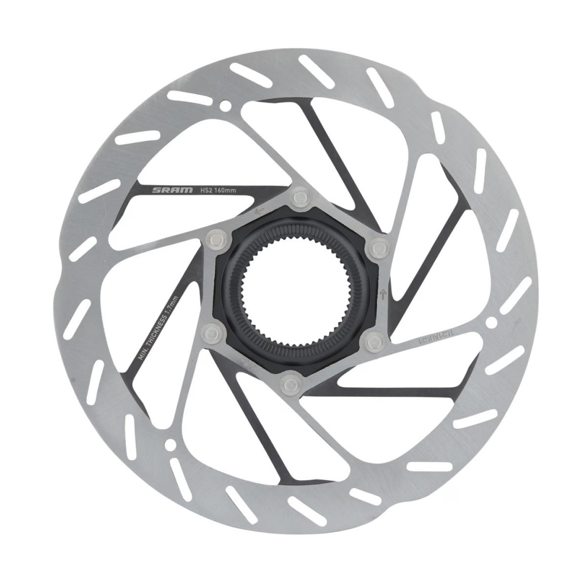 SRAM HS2 CENTER LOCK schijf