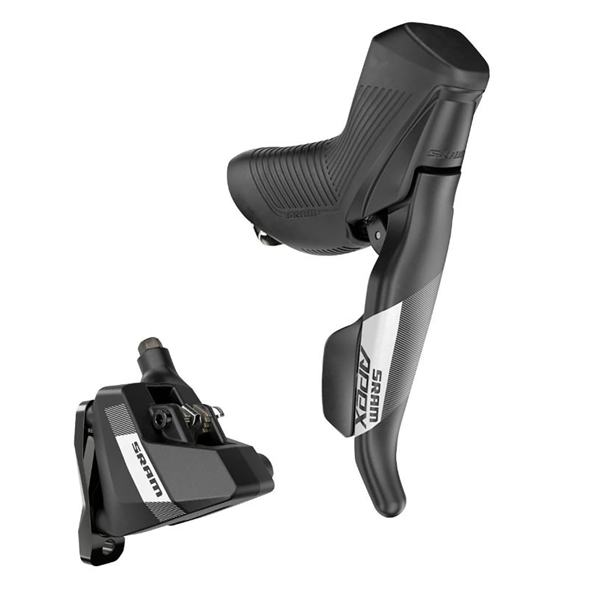 Paar SRAM APEX D1 HRD 1x12 flat mount niet-vergrendelde hendels en remklauwen