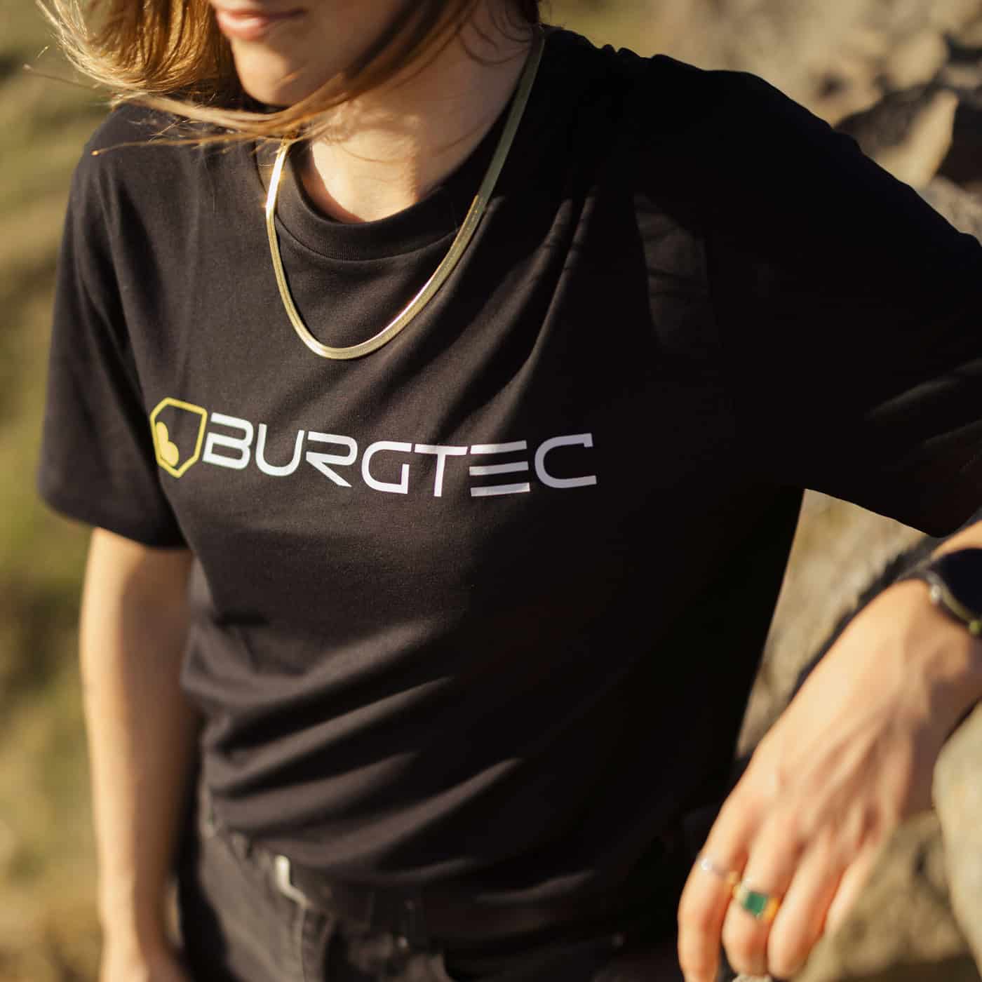 T-Shirt BURGTEC Logo Noir
