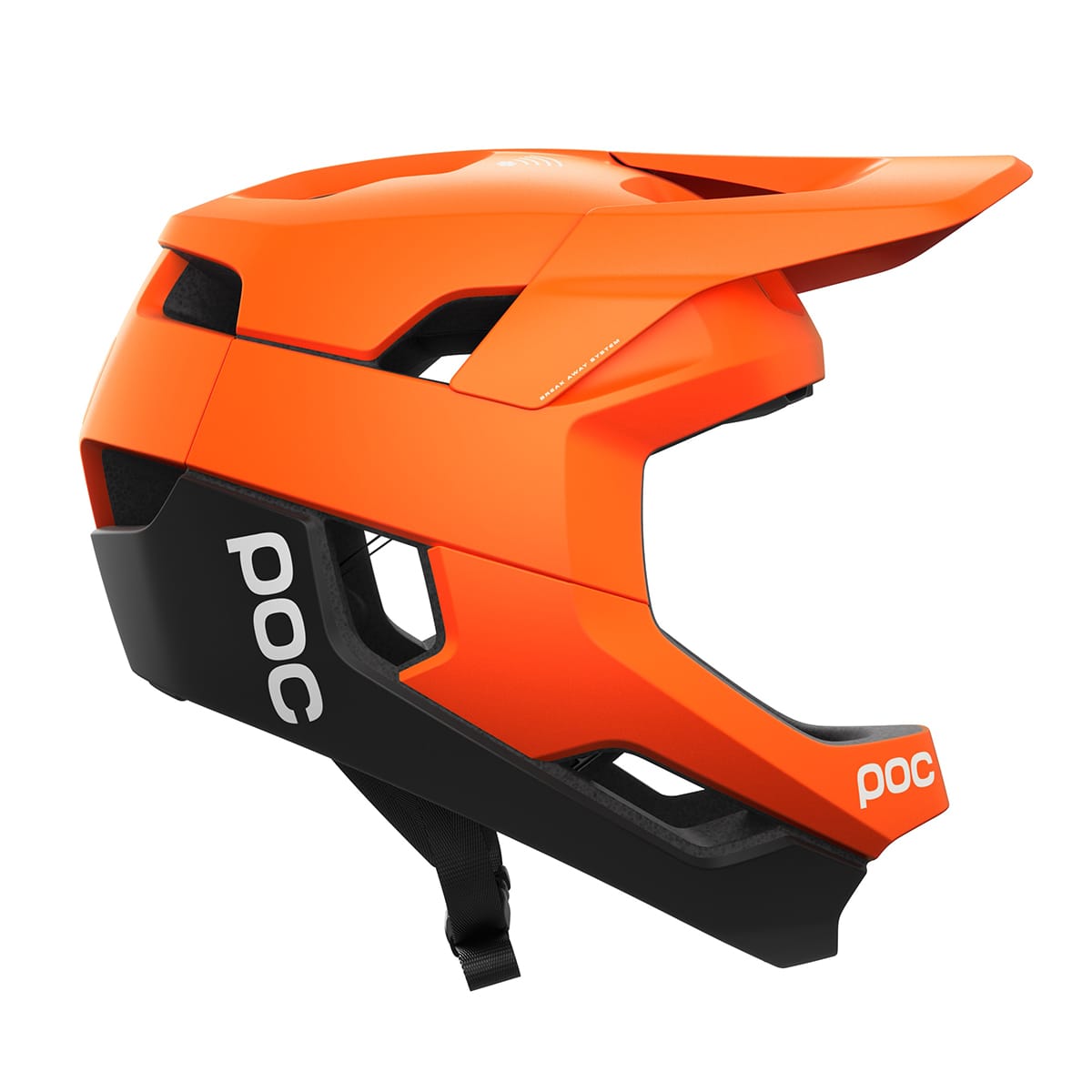 POC OTOCON RACE MIPS MTB Helm Oranje/Zwart Mat