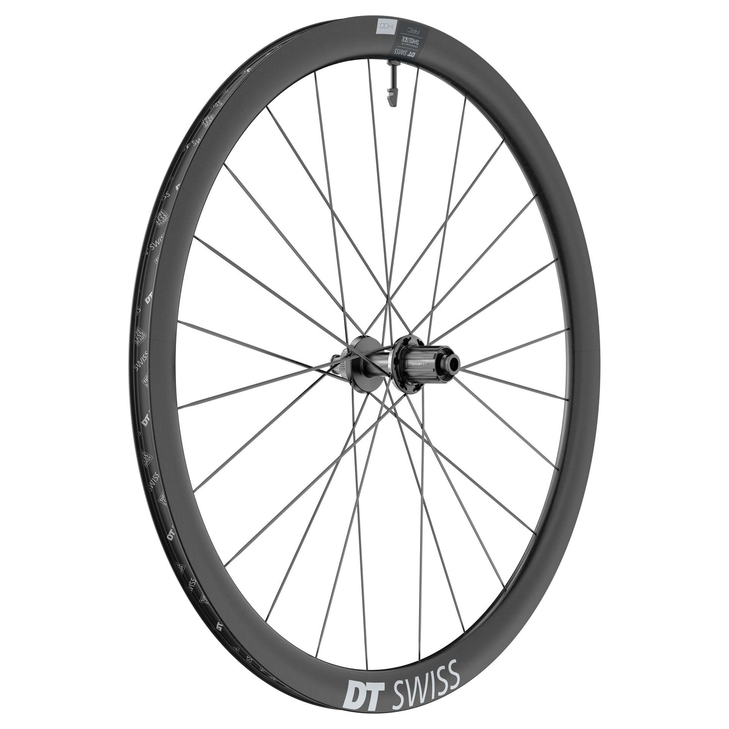 Paar DT SWISS ARC 1400 DICUT 38 DISC Tubeless Ready wielen (Center Lock)