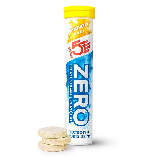 Hydratatietabletten met elektrolyten High5 ZERO (x20) Mango