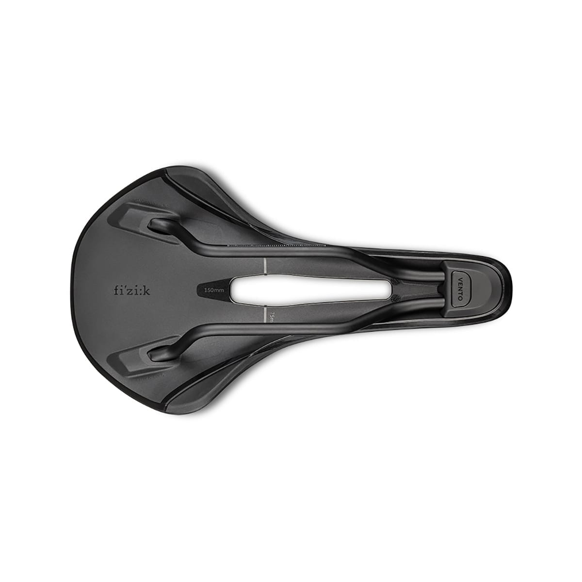 Zadel FIZIK VENTO ANTARES R5 150 mm S-Alloy Rails Zwart