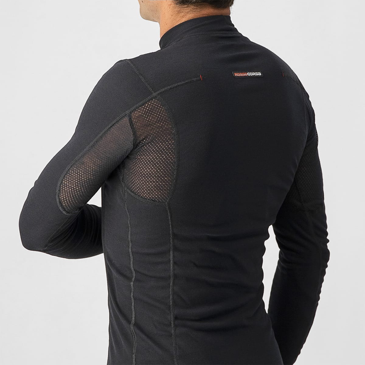 CASTELLI FLANDERS WARM Lange Mouw Ondergoed Zwart