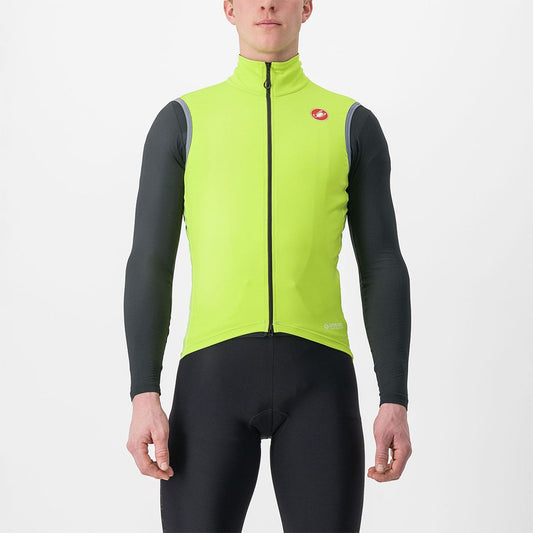 CASTELLI PERFETTO ROS 2 Mouwloze Jas Geel