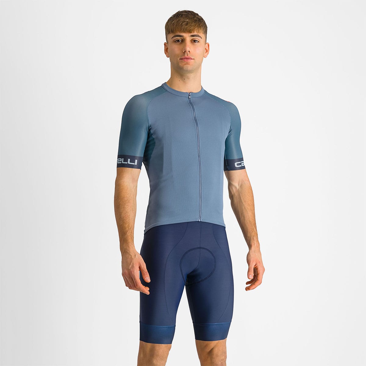 CASTELLI ENTRATA 2 Blauw Bib Tight