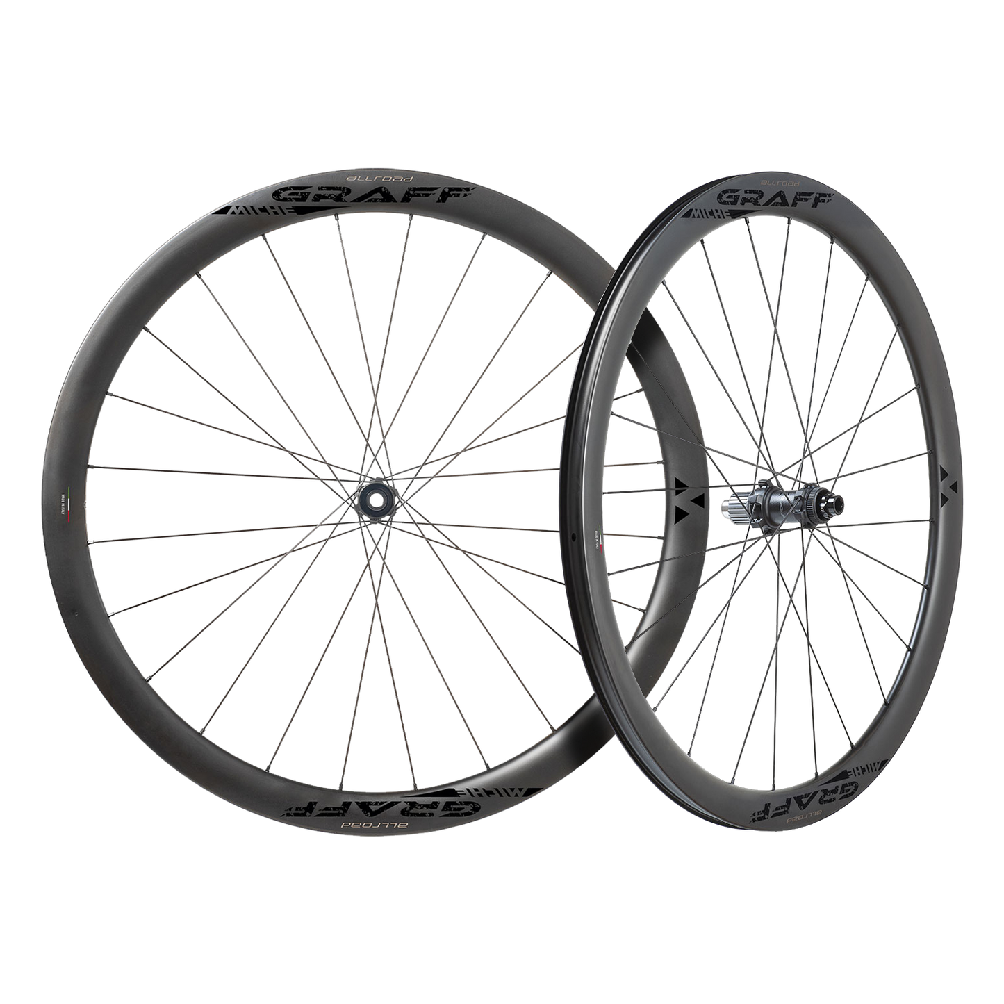 Paire de Roues MICHE GRAFF ALL ROAD DISC Tubeless Ready (Center Lock)