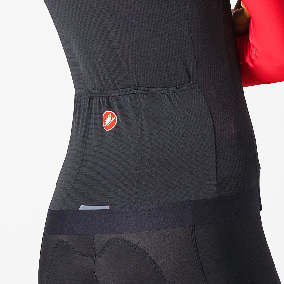 CASTELLI ESPRESSO Mouwloze jas zwart voor dames
