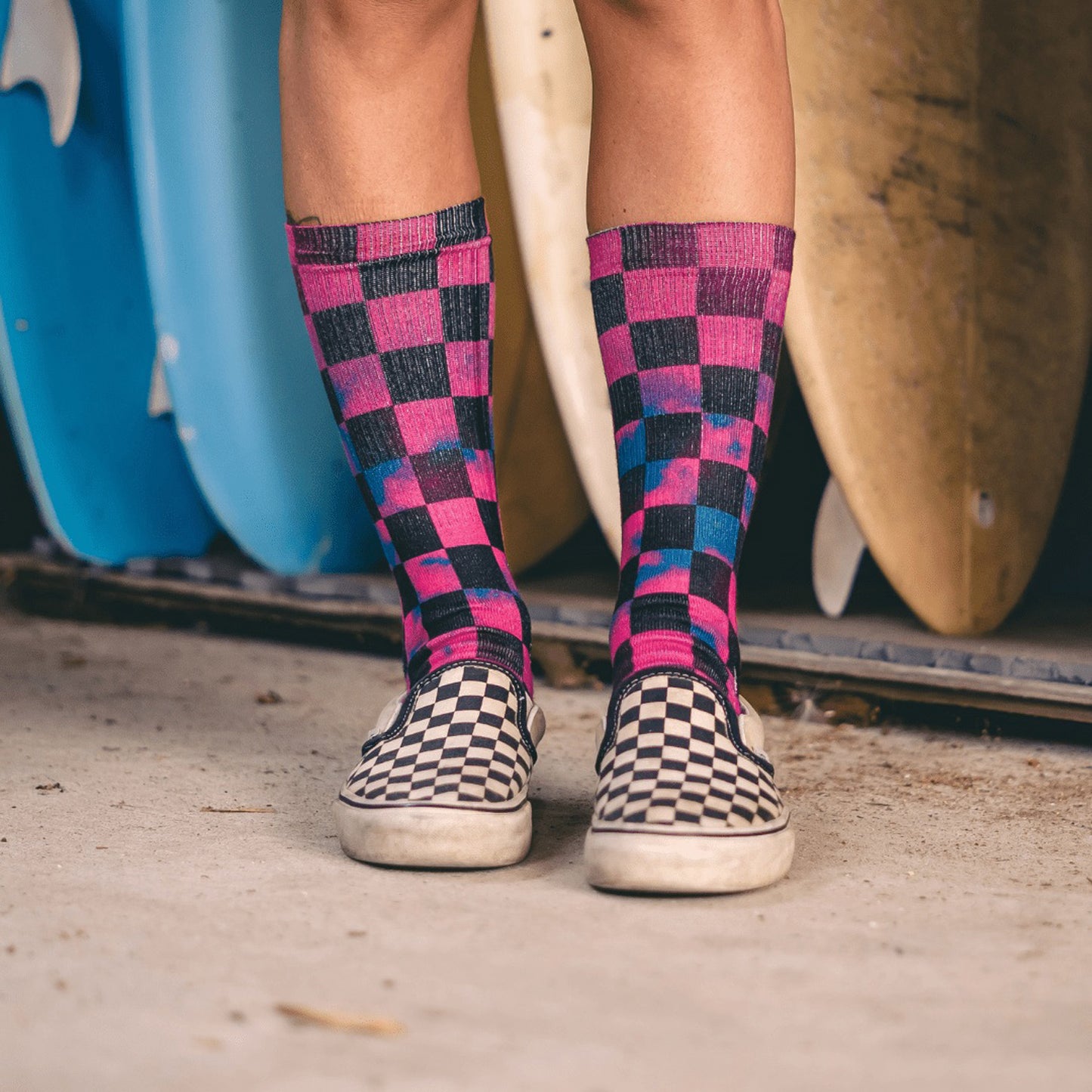 Chaussettes MERGE4 CHECKMATE