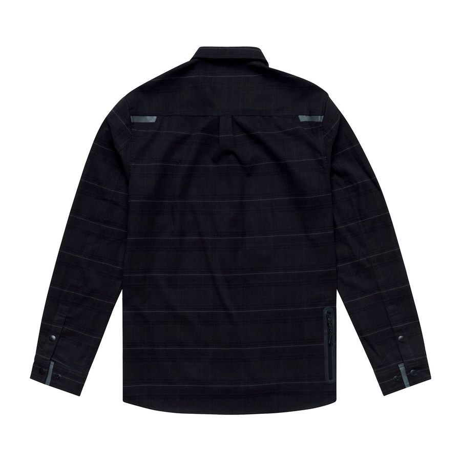Technisch shirt TROY LEE GRIND DESIGNS FLANNEL PLAID Carbon