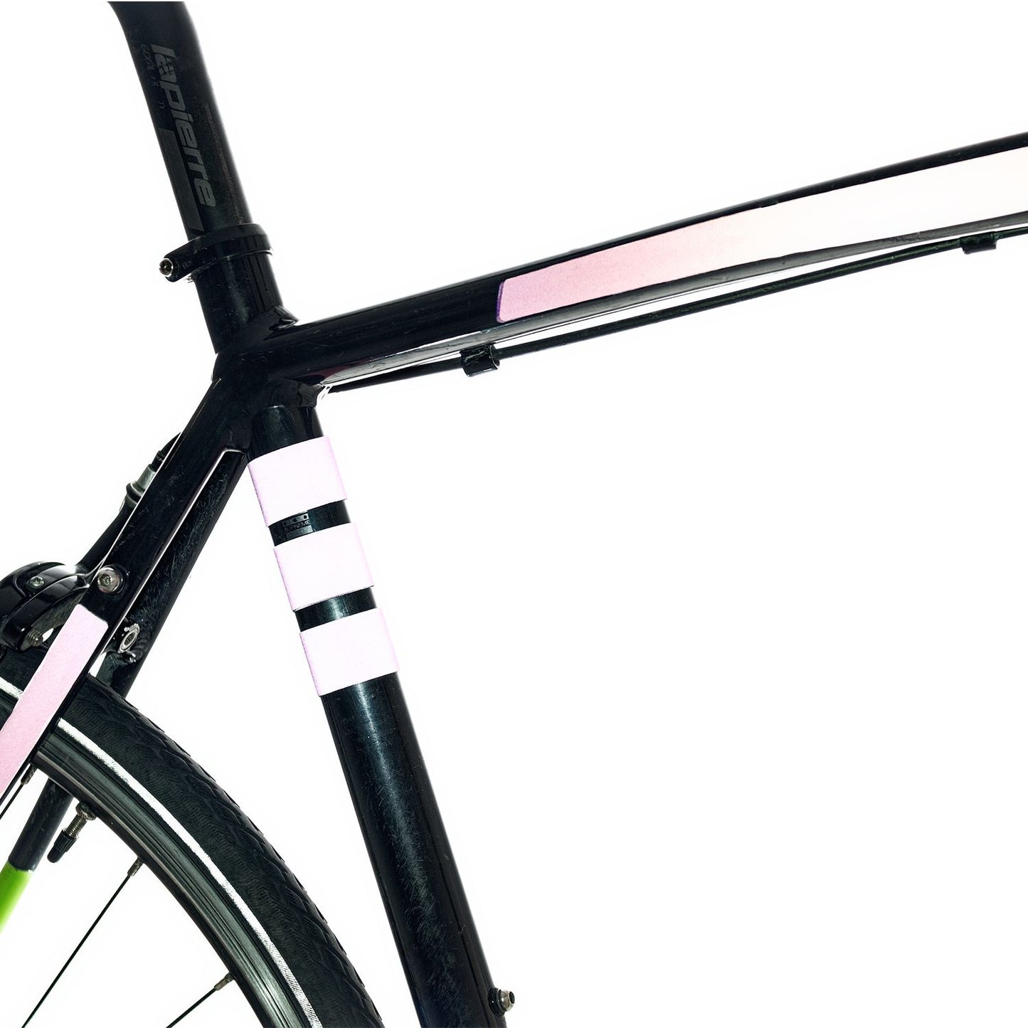 THE BEAM FRAME FLASH 2.0 Reflecterende Stickers Zwart