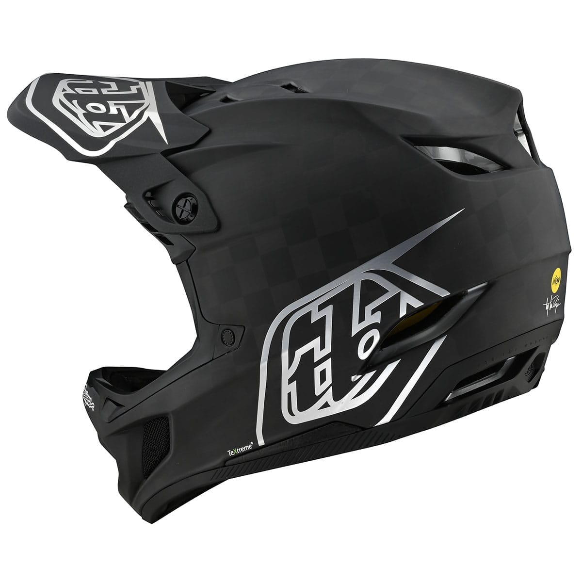 Casque VTT TROY LEE DESIGNS D4 CARBON MIPS Noir/Argent