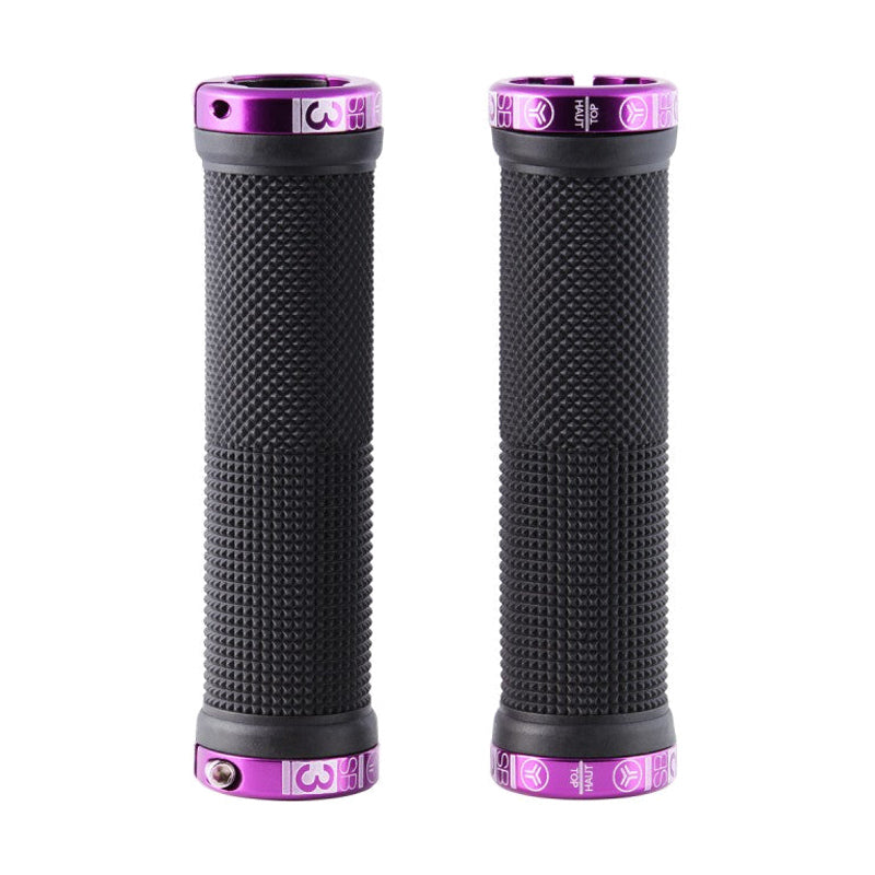 Grips SB3 KHEOPS Lock-On 129 mm Noir/Violet