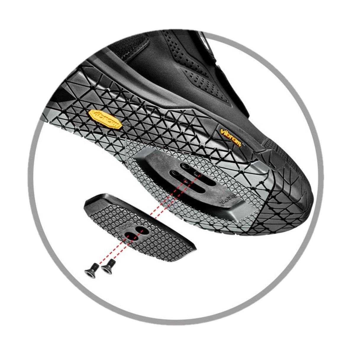 SIDI DIMARO TRAIL MTB schoenen Zwart/Grijs